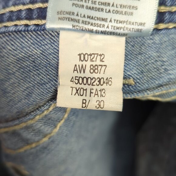 Ariat Jeans Women's 32L Blue Ruby Boot Cut Western Denim Cowgirl Rodeo Hemmed - Picture 15 of 16